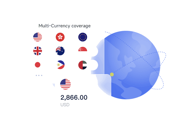 Multi-currency international payments
