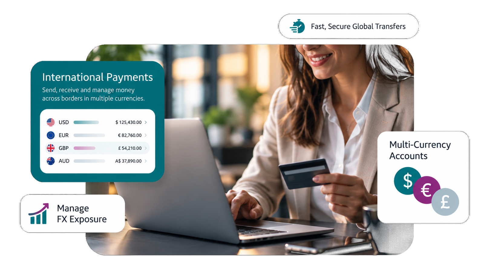 Save on international payments